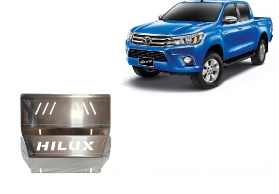 Protection de radiateur Toyota Hilux Revo - Aluminium