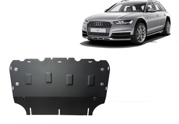 Protection sous moteur et de la radiateur Audi All Road  A6