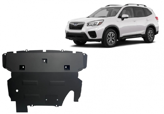 Protection sous moteur et de la radiateur Subaru Forester 5