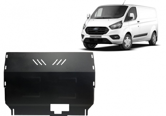 Protection sous moteur et de la boîte de vitesse Ford Transit Custom - FWD