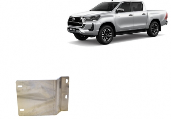 Protection de capteur DPF Toyota Hilux - Aluminium