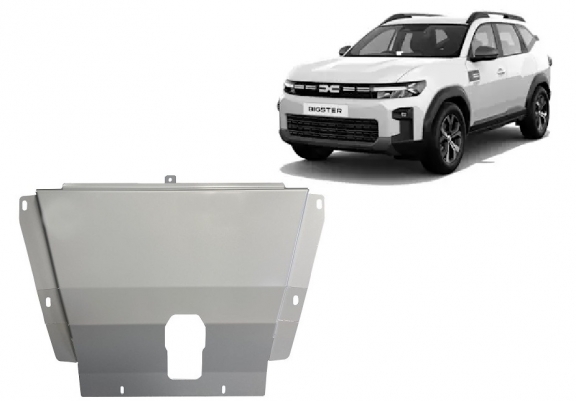 Protection sous moteur et de la boîte de vitesse Dacia Bigster Aluminium - 4x4 +4x2