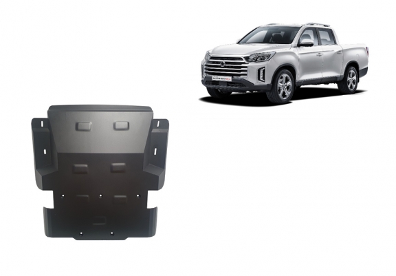 Protection sous moteur et de la radiateur Ssangyong Musso Grand