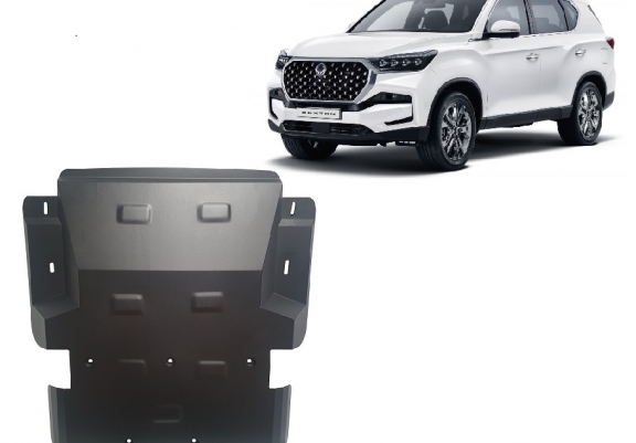 Protection sous moteur et de la radiateur SsangYong Rexton