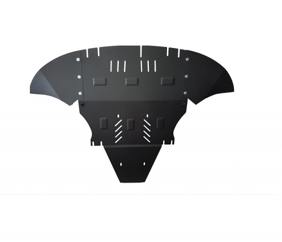 Protection sous moteur et de la boîte de vitesse Audi A6 avec laterale