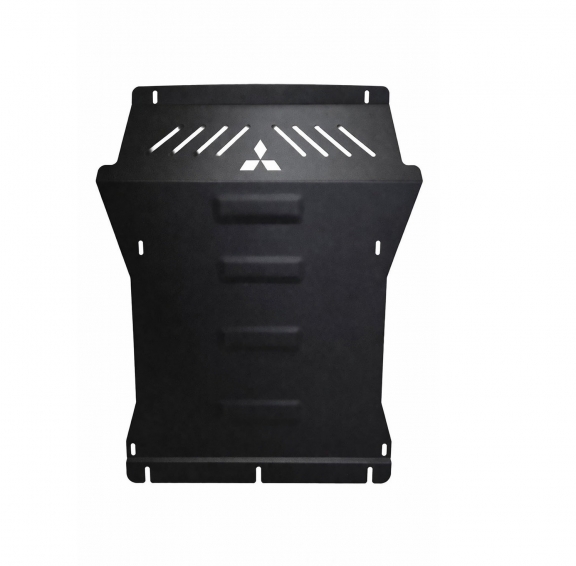 Protection sous moteur et de la radiateur Mitsubishi Pajero 3 (V60, V70) Vers 2.0
