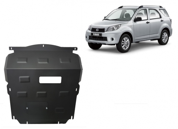Protection sous moteur et de la radiateur Daihatsu Terios