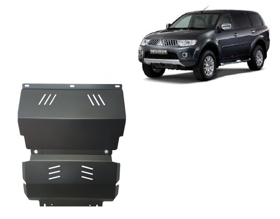 Protection sous moteur et de la radiateur Mitsubishi Pajero Sport 2