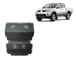 Protection sous moteur et de la radiateur Mitsubishi L 200