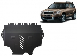 Protection sous moteur et de la boîte de vitesse Skoda Yeti