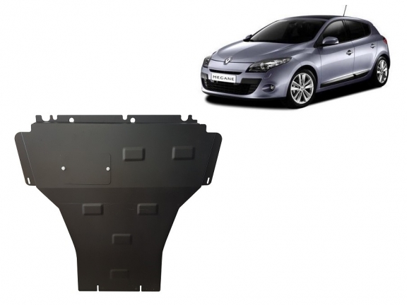 Protection sous moteur et de la boîte de vitesse Renault Megane 3