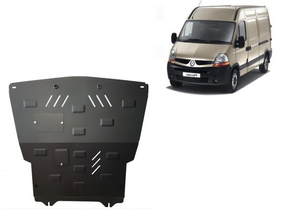 Protection sous moteur et de la boîte de vitesse Renault Master 2