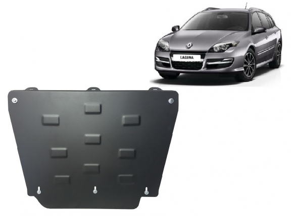 Protection sous moteur et de la boîte de vitesse Renault Laguna 3