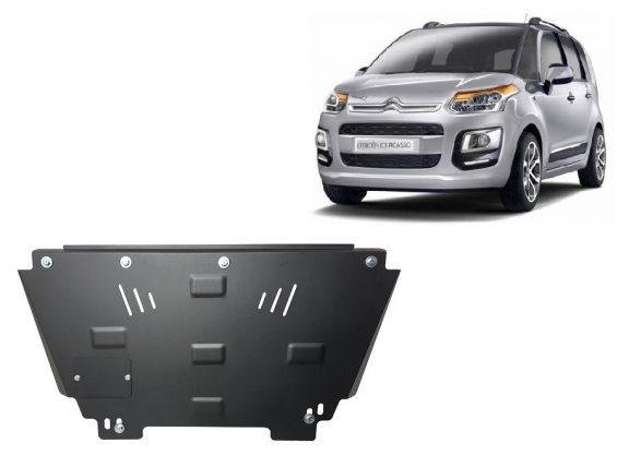Protection sous moteur et de la boîte de vitesse Citroen C3 Picasso