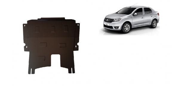 Protection sous moteur et de la boîte de vitesse Dacia Logan 2