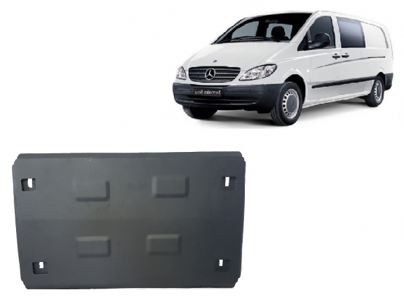 Protection Sous Moteur Mercedes Vito W639 - 2.2 D 4x2, 4x4