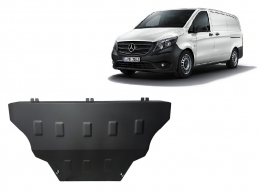 Protection sous moteur et de la boîte de vitesse Mercedes Vito W447 4x2, 1.6 D