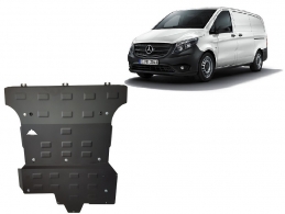 Protection sous moteur et de la boîte de vitesse  Mercedes V-Class W447 2.2 D, 4x4