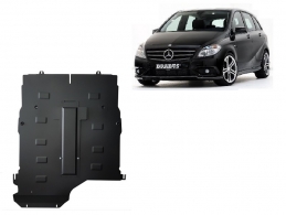 Protection sous moteur et de la boîte de vitesse Mercedes B-Class W245