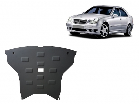 Protection sous moteur et de la radiateur Mercedes C-Class W203