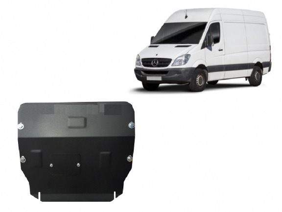 Protection sous moteur et de la boîte de vitesse Mercedes Sprinter 906 4x4