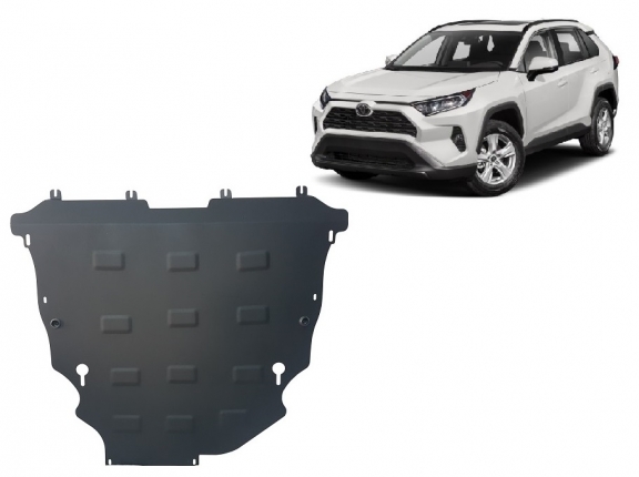 Protection sous moteur et de la boîte de vitesse Toyota Rav4