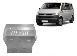 Acier galvanisé protection sous moteur et de la boîte de vitesse Volkswagen Transporter T6.1