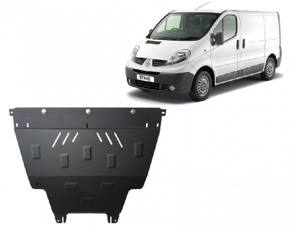 Protection sous moteur et de la boîte de vitesse Renault Trafic 2 (2011-2014)