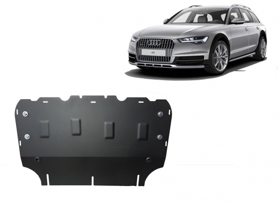 Protection sous moteur et de la radiateur Audi All Road  A6