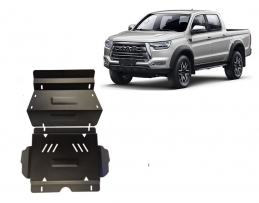 Protection sous moteur et de la radiateur Jac T8