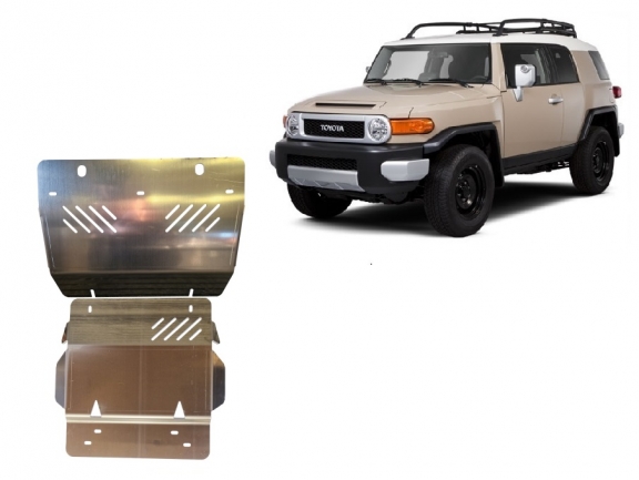Protection Sous Moteur FJ Cruiser -Aluminium