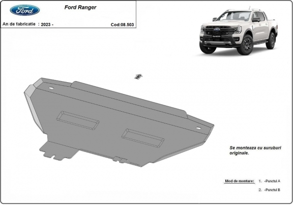 Protection de radiateur Ford Ranger