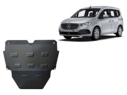 Protection sous moteur et de la boîte de vitesse Mercedes EQT