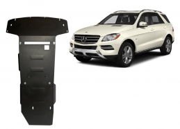 Protection sous moteur et de la boîte de vitesse Mercedes ML W164