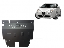 Protection sous moteur et de la boîte de vitesse Alfa Romeo Mito