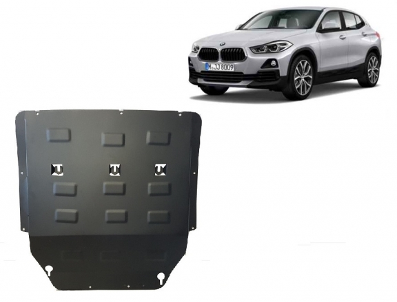 Protection sous moteur et de la boîte de vitesse BMW X2 F39