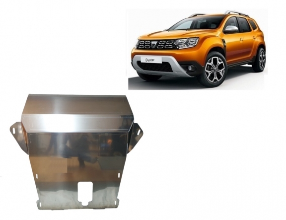 Aluminium protection sous moteur et de la boîte de vitesse Dacia Duster 