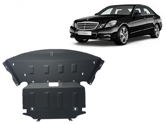 Protection sous moteur et de la radiateur Mercedes E-Classe W212 - 4x4