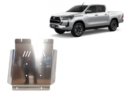 Aluminium protection de la boîte de vitesse Toyota Hilux Invincible