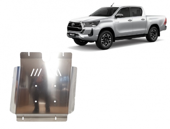 Aluminium protection de la boîte de vitesse Toyota Hilux Invincible