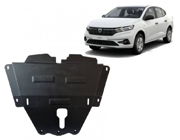 Protection sous moteur et de la boîte de vitesse Dacia Logan