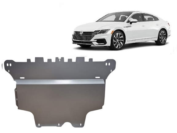Aluminium protection sous moteur et de la boîte de vitesse VW Arteon
