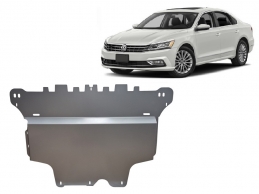 Aluminium protection sous moteur et de la boîte de vitesse VW Passat Alltrack
