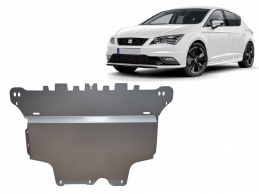 Aluminium protection sous moteur et de la boîte de vitesse Seat Leon Mk3 5F