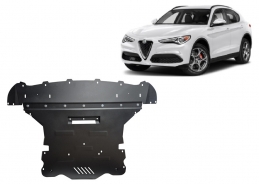 Protection sous moteur et de la boîte de vitesse Alfa Romeo Stelvio