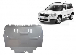 Aluminium protection sous moteur et de la boîte de vitesse Skoda Yeti