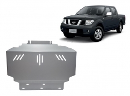 Aluminum protection sous moteur et de la boîte de vitesse Nissan Navara