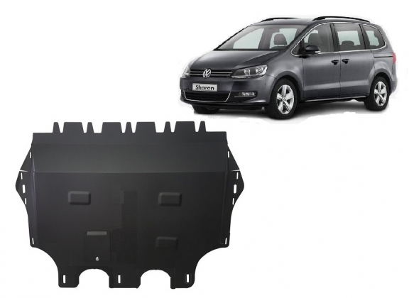 Protection sous moteur et de la boîte de vitesse Volkswagen Sharan - Webasto