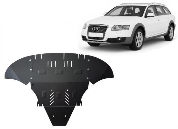 Protection sous moteur et de la boîte de vitesse Audi A6 Allroad 2 - avec latéraux