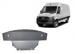 Protection sous moteur et de la boîte de vitesse Mercedes Sprinter 907 4x4-Aluminium